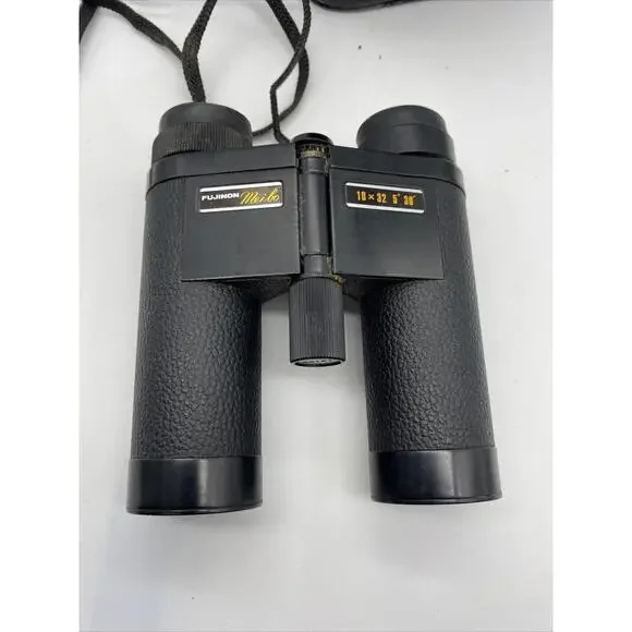 Rare Vintage FUJINON MEIBO 10 X 32 MARINE TESTED BINOCULARS FROM JAPAN